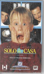 Cine: SOLO EN CASA (HOME ALONE) - MACAULAY CULKIN, JOE PESCI, DANIEL STERN - FOXVIDEO - 1991
